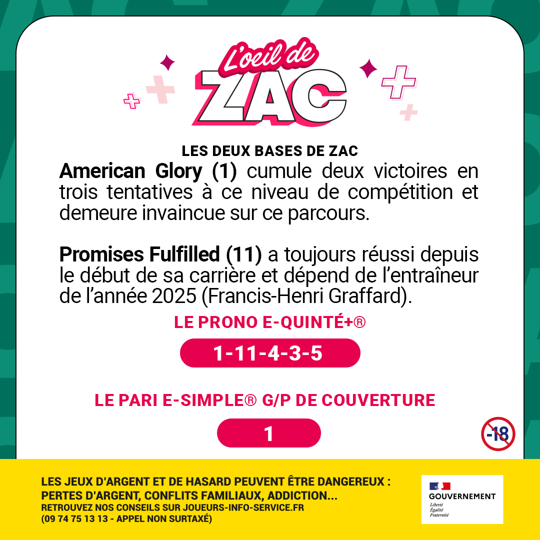 PMU_Hippique's tweet image. ☀ @MathieuZacc vous donne rendez-vous à Saint-Cloud pour ce nouveau #ZacDimanche ! 

Au programme, l'étude du e-Quinté+®️, l'étude du Critérium International (R1C4) et un coup de fil à l'entraîneur Alicja Karkosa .