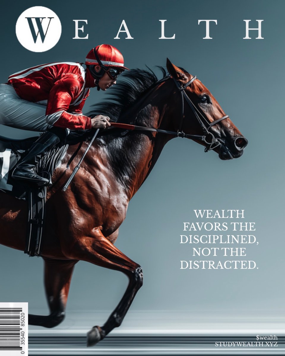 Discipline is the shield against distractions.

$wealth