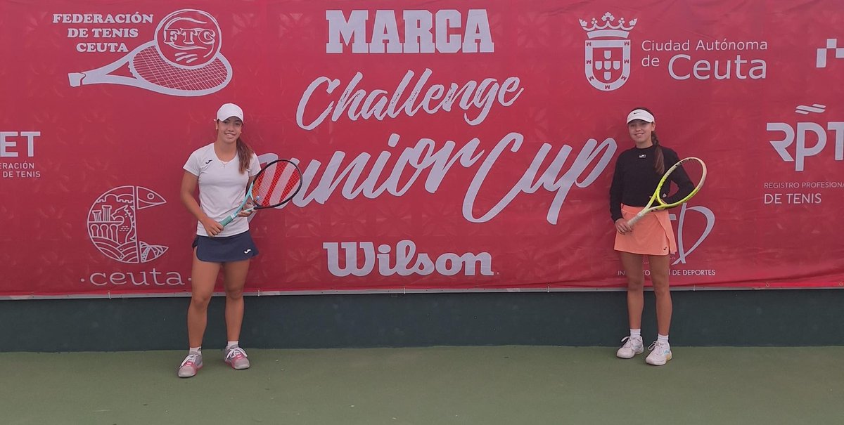 📣 MÁSTER NACIONAL RPT MARCA JUNIOR CUP CIUDAD DE CEUTA-CSIF: Proseguimos la última jornada con la final individual femenina Sub-18 entre las jugadoras Mar Hernández y Covadonga Ruiperez. Suerte chicas‼️
<a href="/YasinHarrus/">Yasin Harrus</a> <a href="/JordiTamayo1/">Jordi Tamayo</a> <a href="/rptenis/">RPTenis</a> <a href="/RFETenis/">Tenis España</a> <a href="/GobiernodeCeuta/">Gobierno de Ceuta</a> <a href="/icdceuta/">ICD - Instituto Ceutí de Deportes</a>