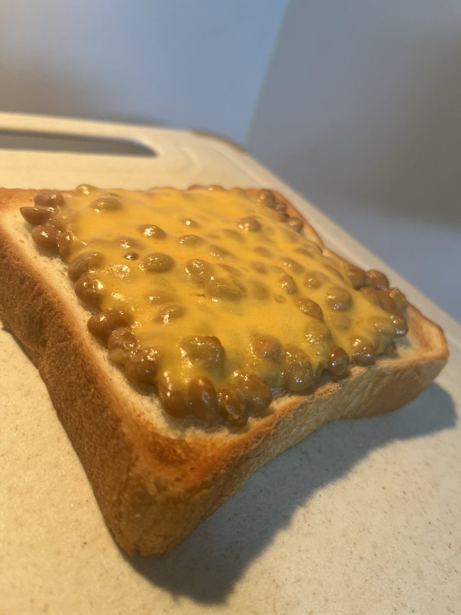 ドラマで見たやつ作ってみた
納豆トースト結構うまい😋