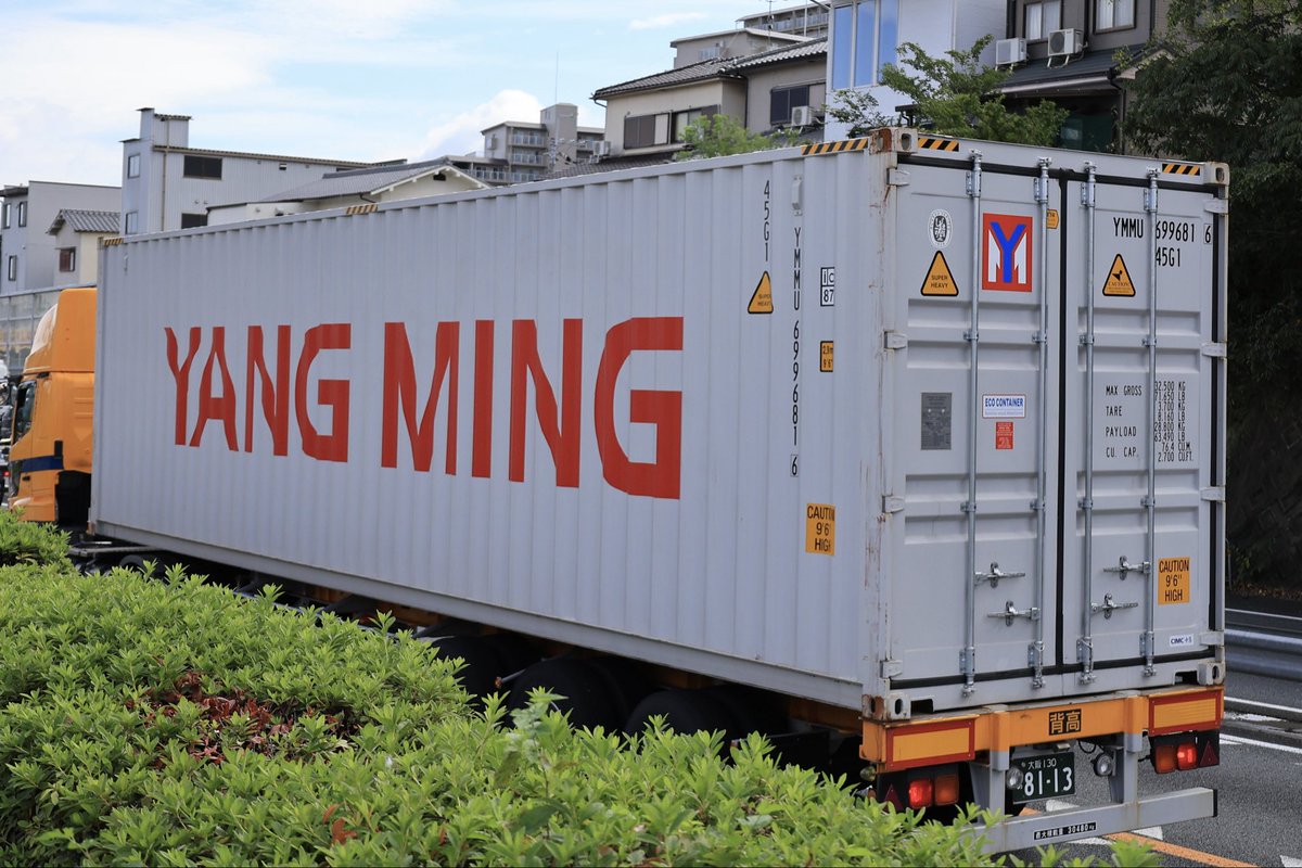 トレーラー　『YANG MING LINE』未使用 トレーラー 『YANG MING LINE』未使用 YangMing Marine