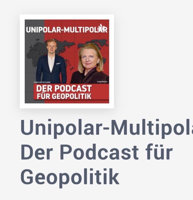 _thomasmmueller's tweet image. Podcast mit Frau Dr. Karin Kneissl.
Eine andere Sicht der Dinge.