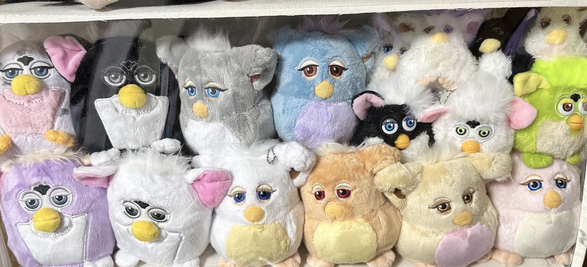 集めてたファービーぬいﾐﾁﾐﾁになってきた