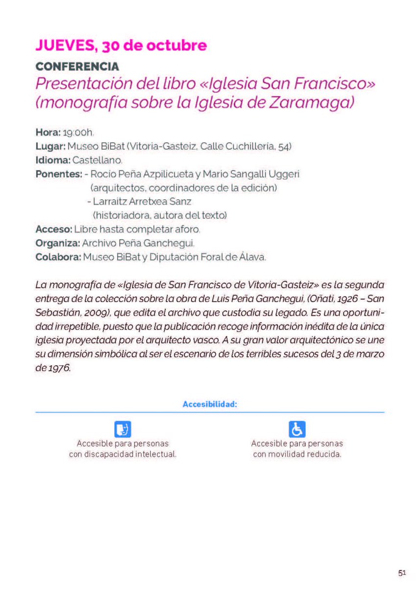 ✍️#M3MORIAGENDA

Este jueves a las 19:00 h en el museo BiBat (Cuchillería 54, Vitoria-Gasteiz): presentación del libro "Iglesia San Francisco"

#M3MORIA ✊🏿🌹✌🏿