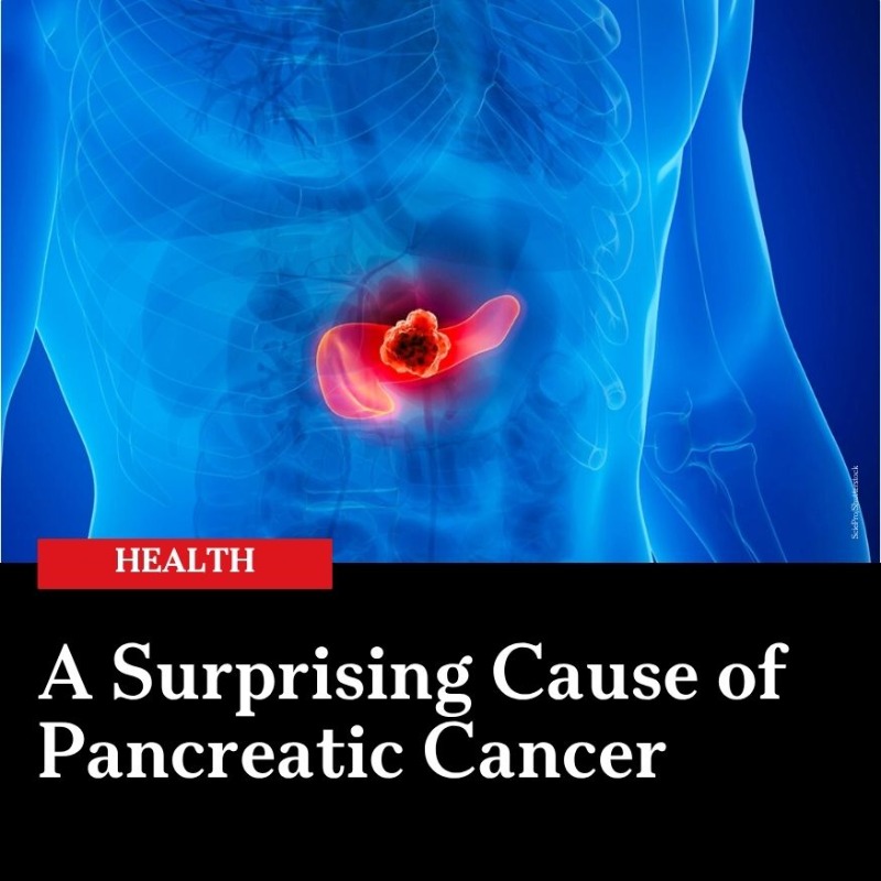 epochhealth's tweet photo. A Surprising Cause of Pancreatic Cancer

Read more