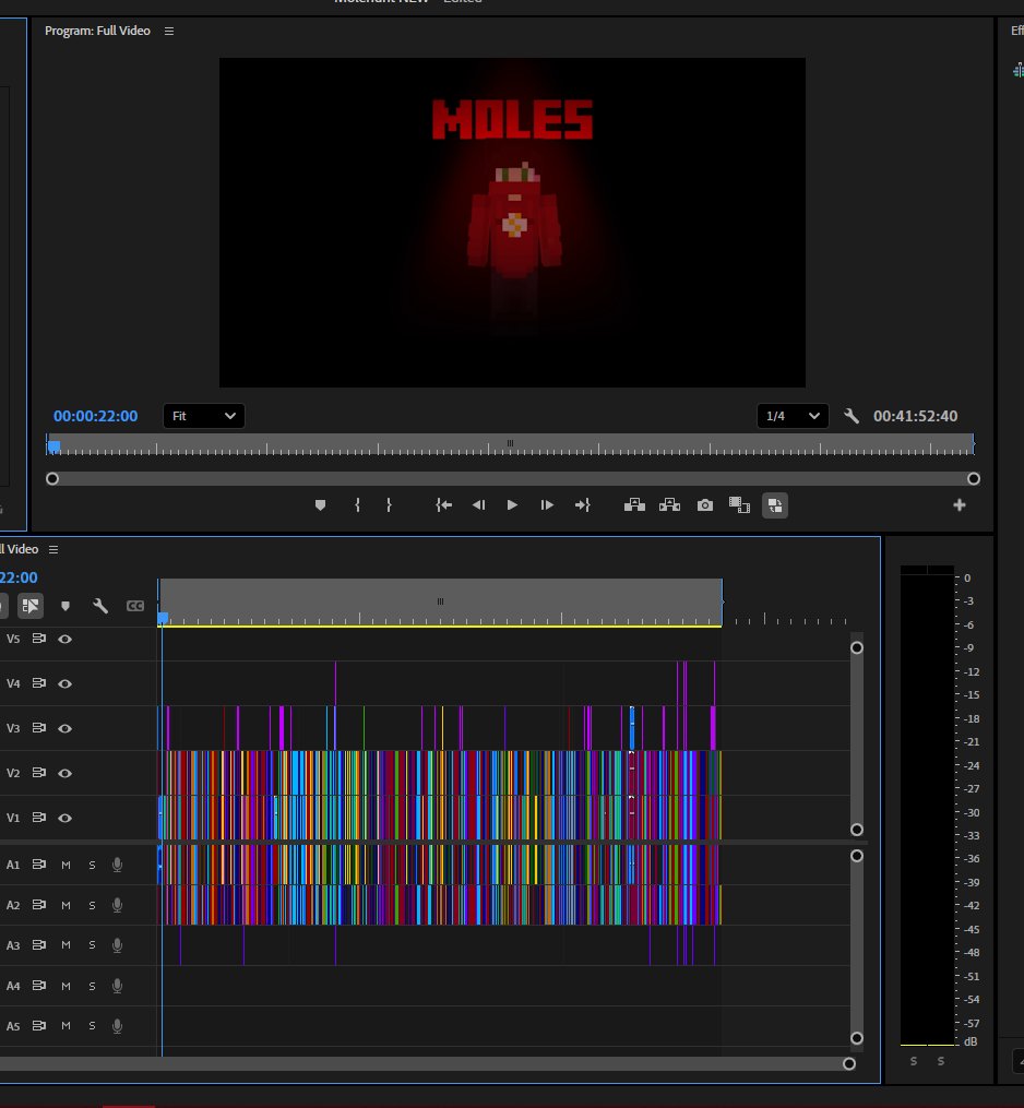 PurpleEdits223's tweet photo. Recent timeline I edited in perimere pro it was pain and misery but we got it done 🦉👏 https://t.co/vhCqLw5LO3