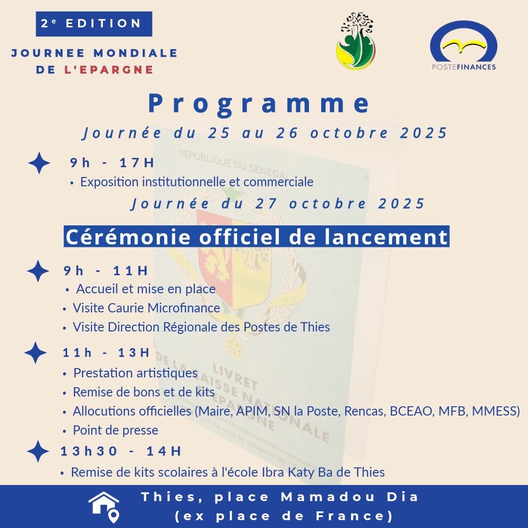La Poste Sénégal tweet media