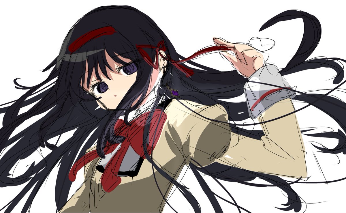 yurihana1651's tweet image. 暁美ほむら　
　#まどマギ