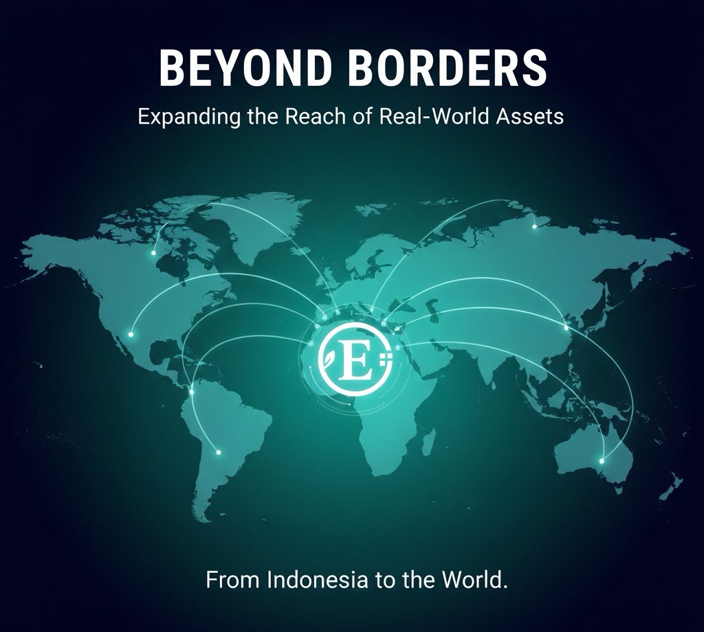 Edenaofficial's tweet photo. $EDENA is expanding beyond borders.
From Indonesia to the world, our mission stays the same to make real-world assets accessible to everyone everywhere.
New listings, global partnerships and innovation ahead.
β¨The future is being built, block by block.
#EDENA #EdenaToken #GlobalExpansion #RWA #STO #FutureOfFinance #Blockchain