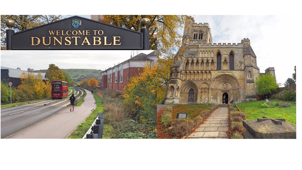 Dunstable Town
The line connected East and West Coast mainlines passing through Luton and Dunstable. The station closed in 1965 but the line lingered on over many years for freight traffic. It "reopened" in 2013 as part of the guided busway to Luton.
#TheSlowTrain