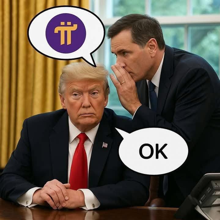 Bessent: 
Thưa ngài, cuối năm nay chúng ta công bố #Pinetwork là hệ thống tài chính phi tập trung, dùng #Pi trả 35.000 tỷ USD nợ công của Chính phủ và dùng nó để xóa nợ công toàn cầu được chưa ạ? 😁😁💜
- Trump: OK 😎😎