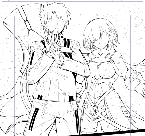 描きなれないもの描くと時間かかるマン・・・ 