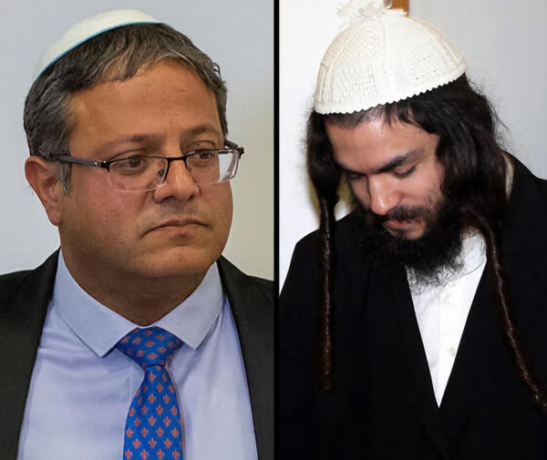 האיש מצד ימין הוא הרוצח של משפחת דוואבשה. הוא שרף תינוק בן שנה וחצי למוות.
האיש מצד שמאל היה הסנגור של הרוצח בזמן החקירה.
כמו שכולנו הזדעזענו משריפת תינוקות בשביעי באוקטובר. כולנו מוכרחים להזדעזע מהקמצוץ של החומר האנושי הזה, שמסוגל לעולל כאלה מעשים. ושנמצא גם בתוכנו.