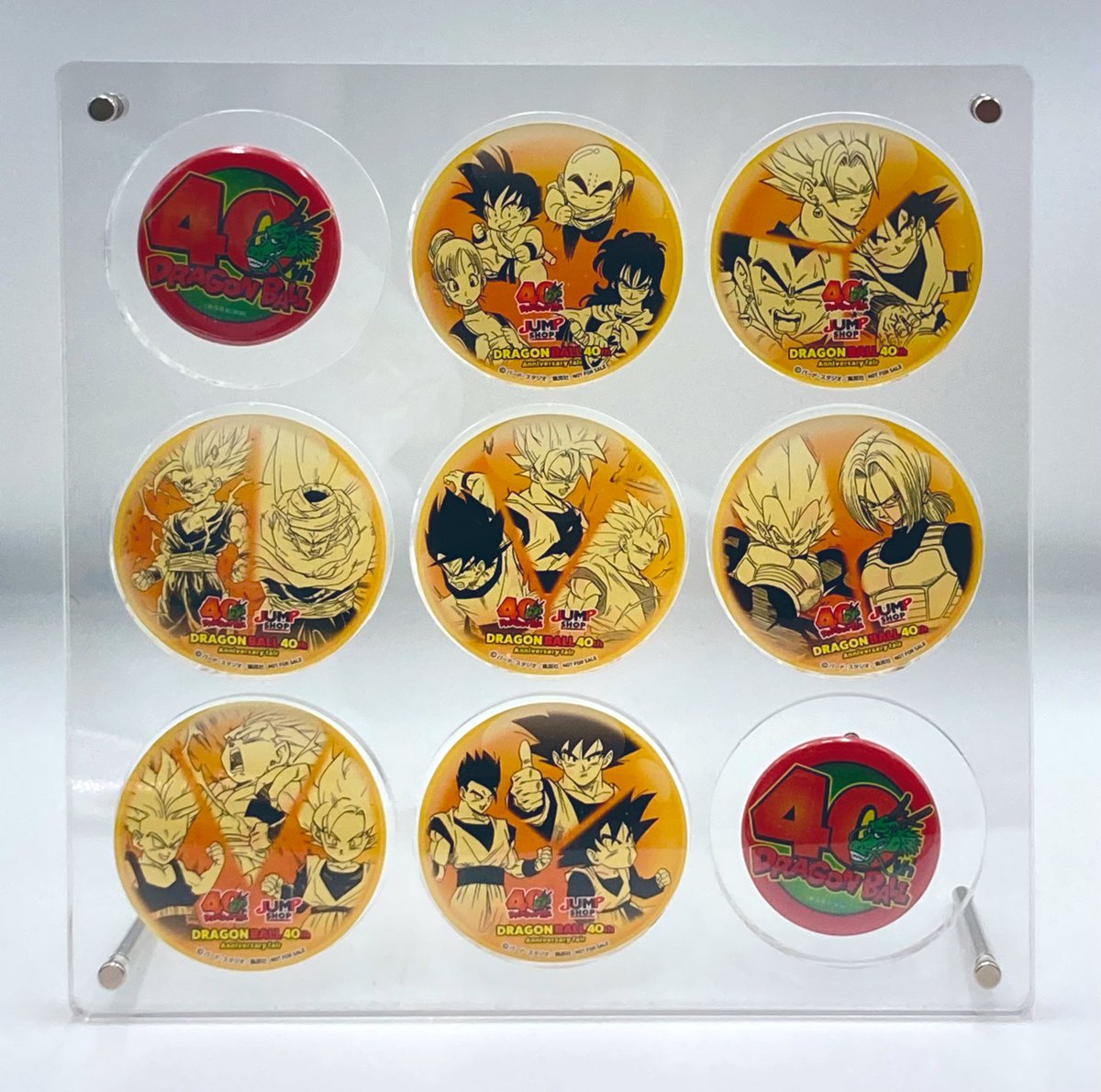 DRAGONBALL ドラゴンボール 集合 缶バッジ ジャンプショップ DRAGONBALL ドラゴンボール 集合 缶バッジ ジャンプショップ
