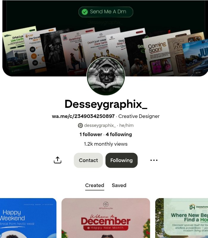 desseygraphix_'s tweet image. As a Creative Designer and Brand Strategist, I’ve learned that talent alone isn’t enough — you must understand the business side of creativity.
You must master:
🔹 Marketing your work
🔹 Positioning your skill
🔹 Networking intentionally
🔹 Communicating your value
Happy Sunday
