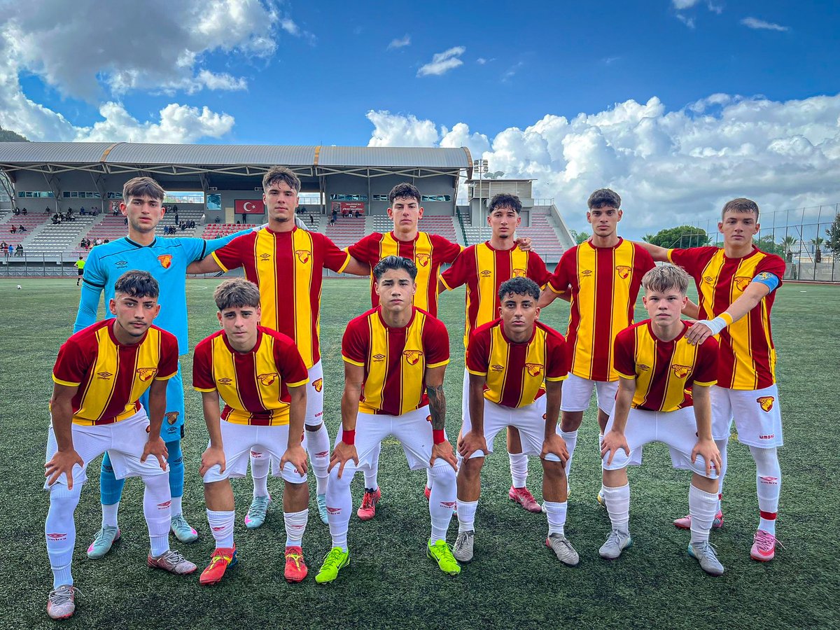 goztepeakademi's tweet photo. U17 Gelişim Ligi | Göztepe’miz 1-0 Menemen FK

Gol: Yiğit Metin Yumak

#GöztepeAkademi https://t.co/7xeyNTIHcm