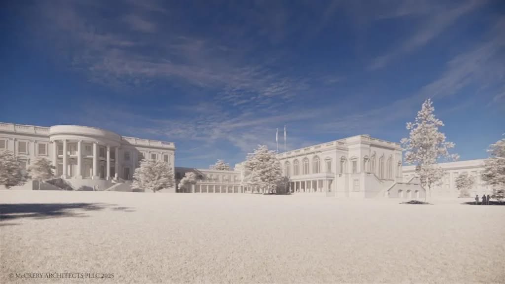 Cathy2NotToday's tweet image. Architect’s assessment  

“Here’s why the new White House ballroom project is not real. (The demo is obviously real.) Some background - I am a licensed Architect with 20+ years of experience. I have worked on multiple Federal projects with sensitive building programs that…