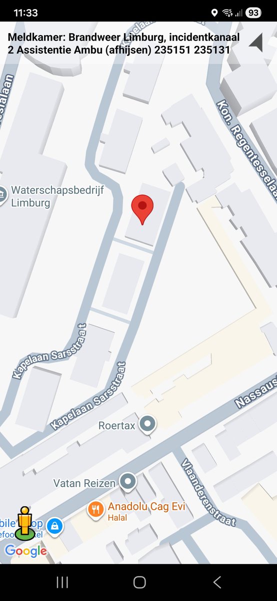 Assistentie bij afhijsen in Roermond
