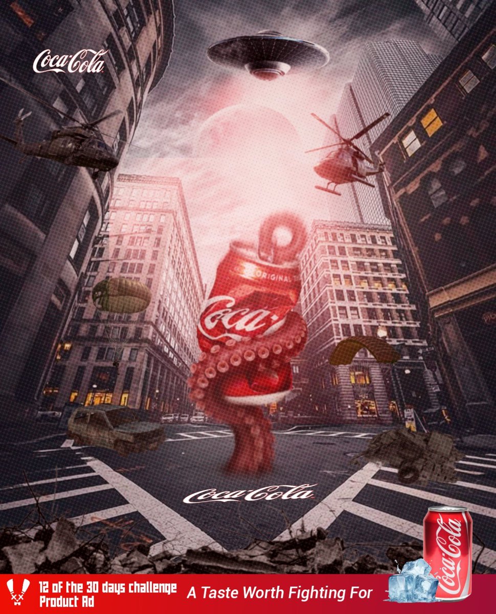 IGDbysamuel's tweet photo. Happy Sunday ✨
Day 14 of my 30 Days Design Challenge 🎨
Today, I created a product ad for Coca-Cola
titled “A Taste Worth Fighting For.” 🍷
Every day’s a new step, every design a new story.
#Day14 #CocaColaDesign #30DaysChallenge #KeepGrind
@CocaCola @CocaColaCo @Kingmillz13 https://t.co/4b1nRxi6E6