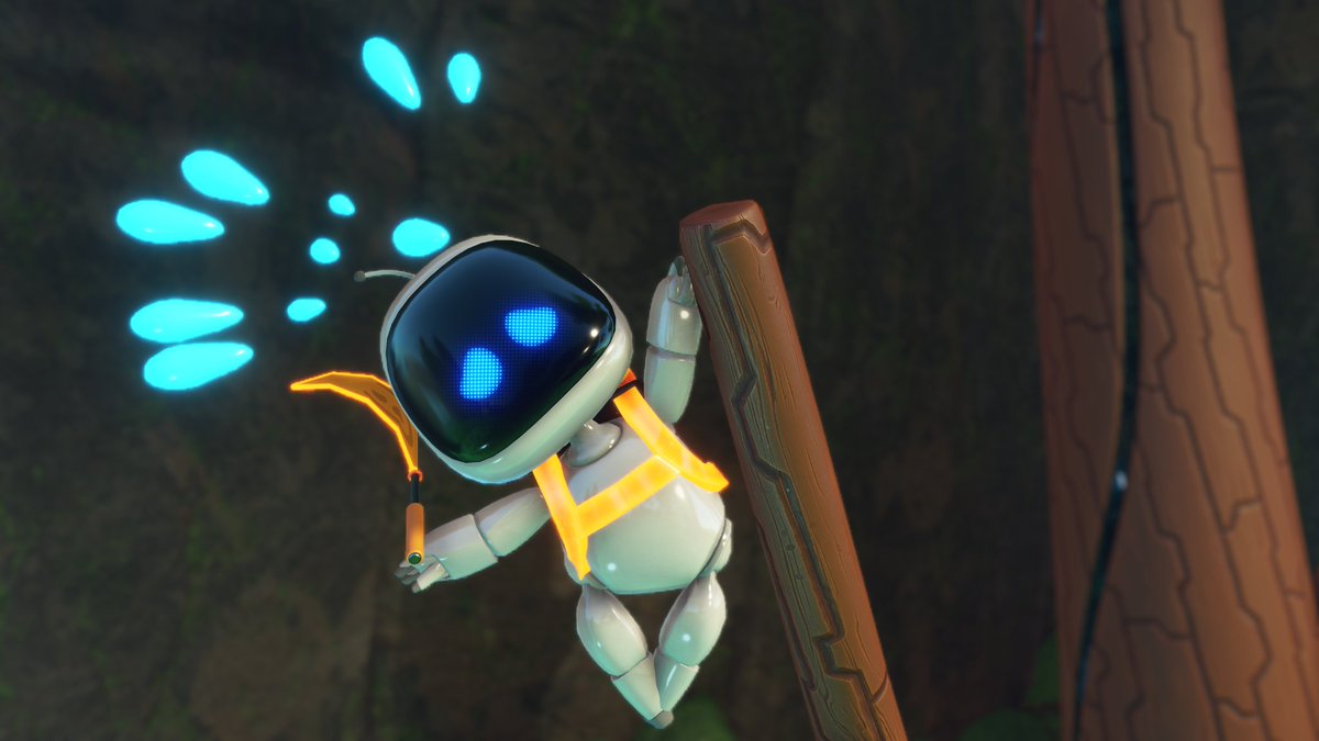 dokotoro_yuro's tweet image. 宙吊りだったり、ぶら下がってたり、しがみついてたりなボット達
#アストロボット
#ASTROBOT