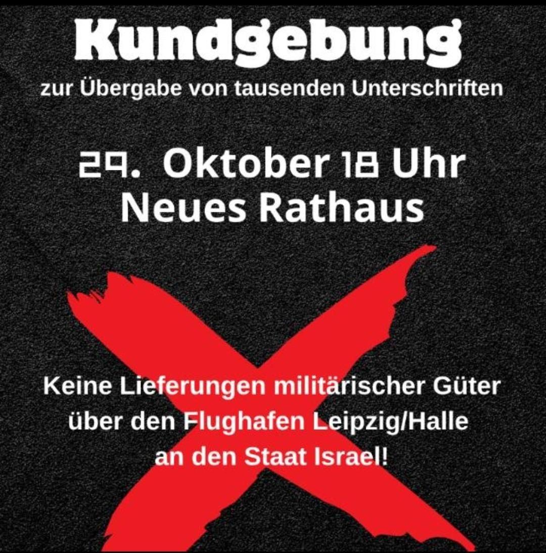 Natürlich wird auch die Solidarität mit dem gekündigten #DHL Vertrauensmann #Christopher und allen anderen zu Unrecht gekündigten am #Hub in #Schkeuditz mit dabei sein. Die Kundgebung ist in #leipzig