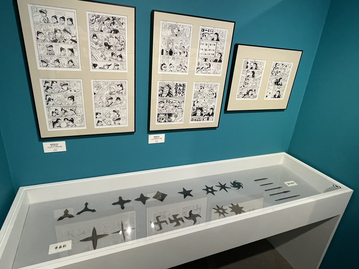 Nintsurukabe's tweet photo. 原画展めちゃくちゃ良かった…。原作の理解が深すぎるし忍器の展示もすごくてすごい https://t.co/c7LWIBp688