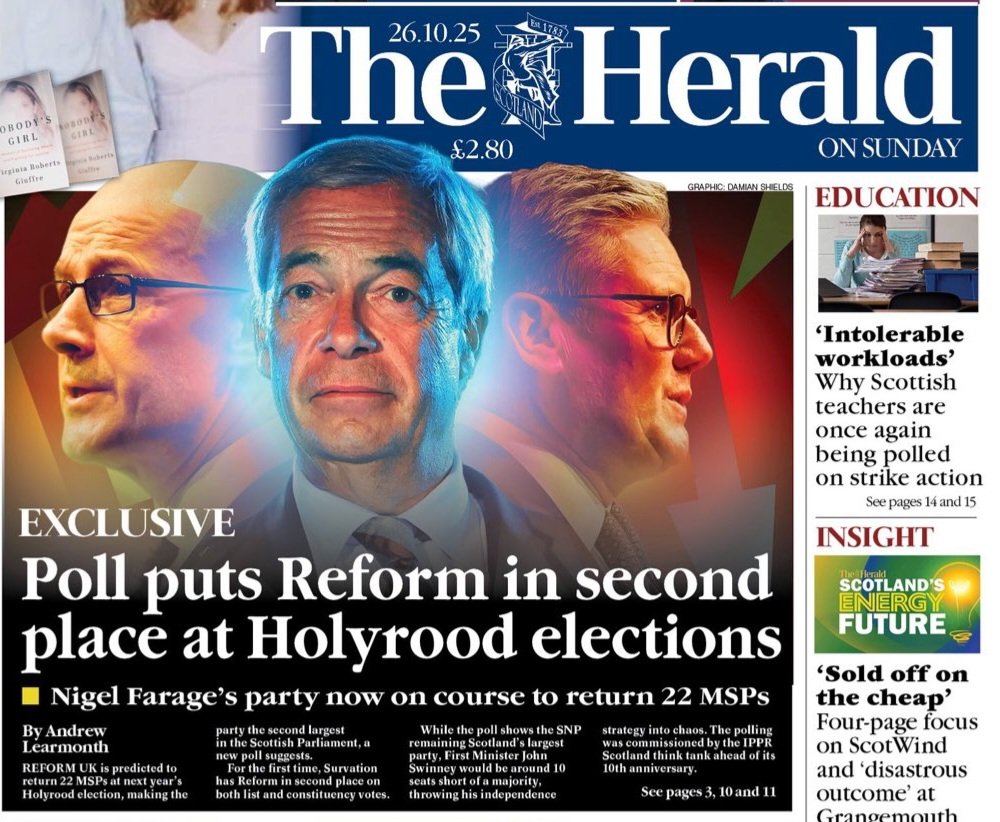 Cllr Thomas Kerr (@cllrtkerr) on Twitter photo We're only just getting started, folks! 
Reform UK is surging across the country with people waking up to decades of neglect from the political establishment.
🏴 Scotland is Scunnered.
➡️ Scotland needs Reform. We're only just getting started, folks! 
Reform UK is surging across the country with people waking up to decades of neglect from the political establishment.
🏴 Scotland is Scunnered.
➡️ Scotland needs Reform.