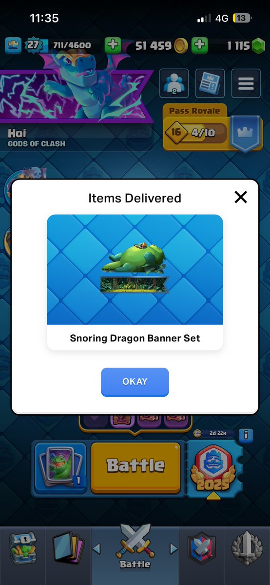 EinfachHa1's tweet image. Hello guys! 
When you want this banner pack fot free you must go on this website: store.supercell.com/de/clashroyale and go to store codes and type in: REINABARRIGA
Much fun! #ClashRoyale #freecode