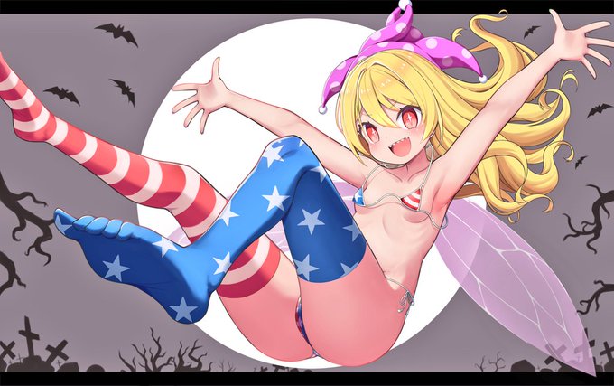 (おまけの星条旗ビキニなクラウンピースちゃんもどうぞ) 