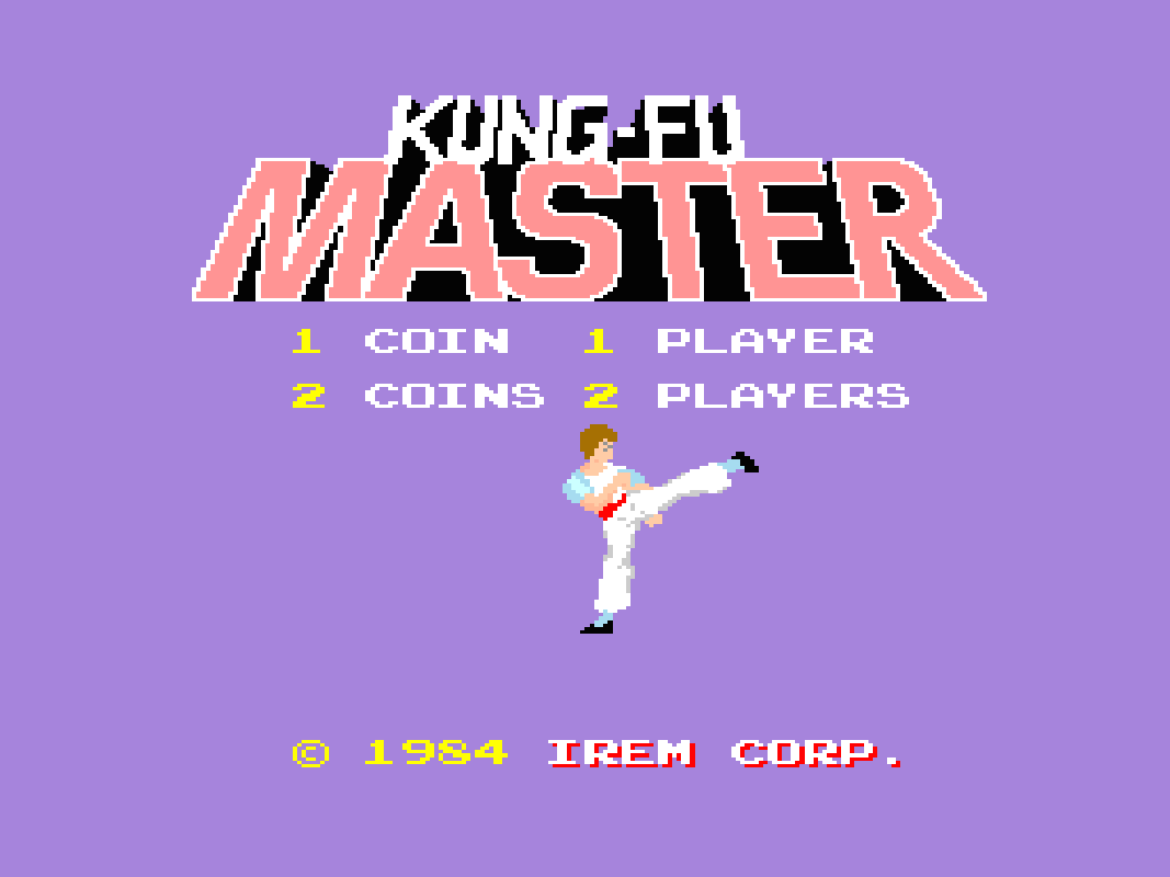 BuscandoElWarp's tweet photo. El juego del día: #KungFuMaster (#Arcade)
Creador: #IREM 1984
Un clásico de clásicos donde tu novia fue secuestrada ¡¡otra vez!!😅, ¡no hay mas opción que repartir patadas a todo lo que se mueva!, sube pisos y esquiva ninjas, serpientes , dragones, todo hasta encontrarte a Mr. X https://t.co/9CDzJdQBWz