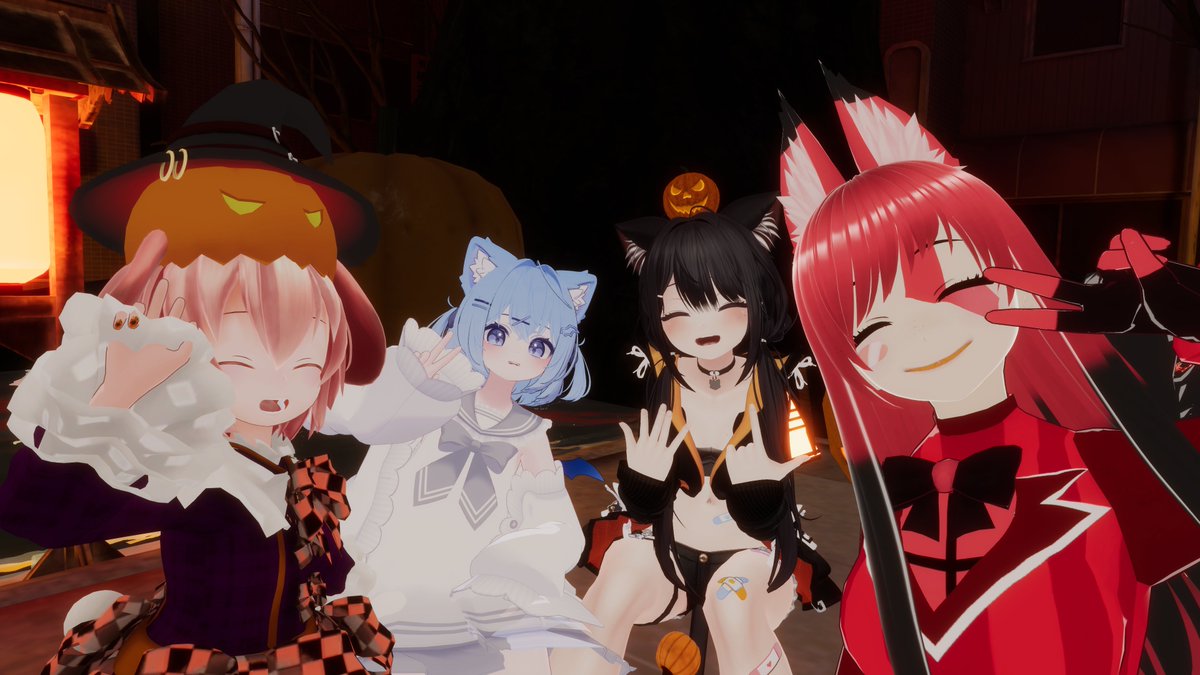 Geexel_VRC's tweet image. 🧟♀️👻🎃Halloween event🎃👻🧟♀️
+ @lOpEaGlBi + Gloved
#vrchat #pypydance #PyPyDance2025Oct