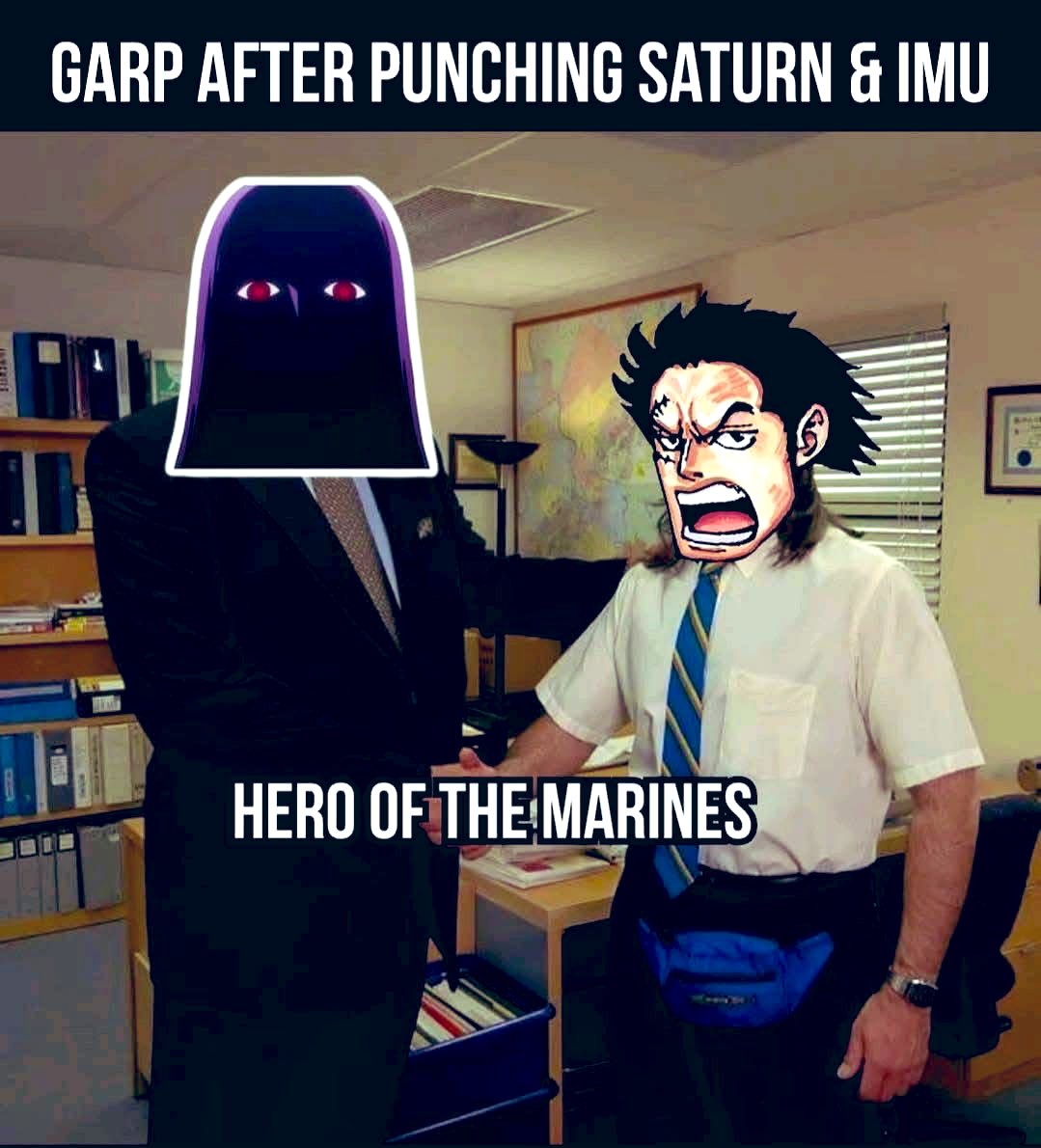 #ONEPIECE1163
Bro punched the final boss into oblivion just to get labeled “Hero of the Marines” 😭😭 this man garp is the truth 🔥💪