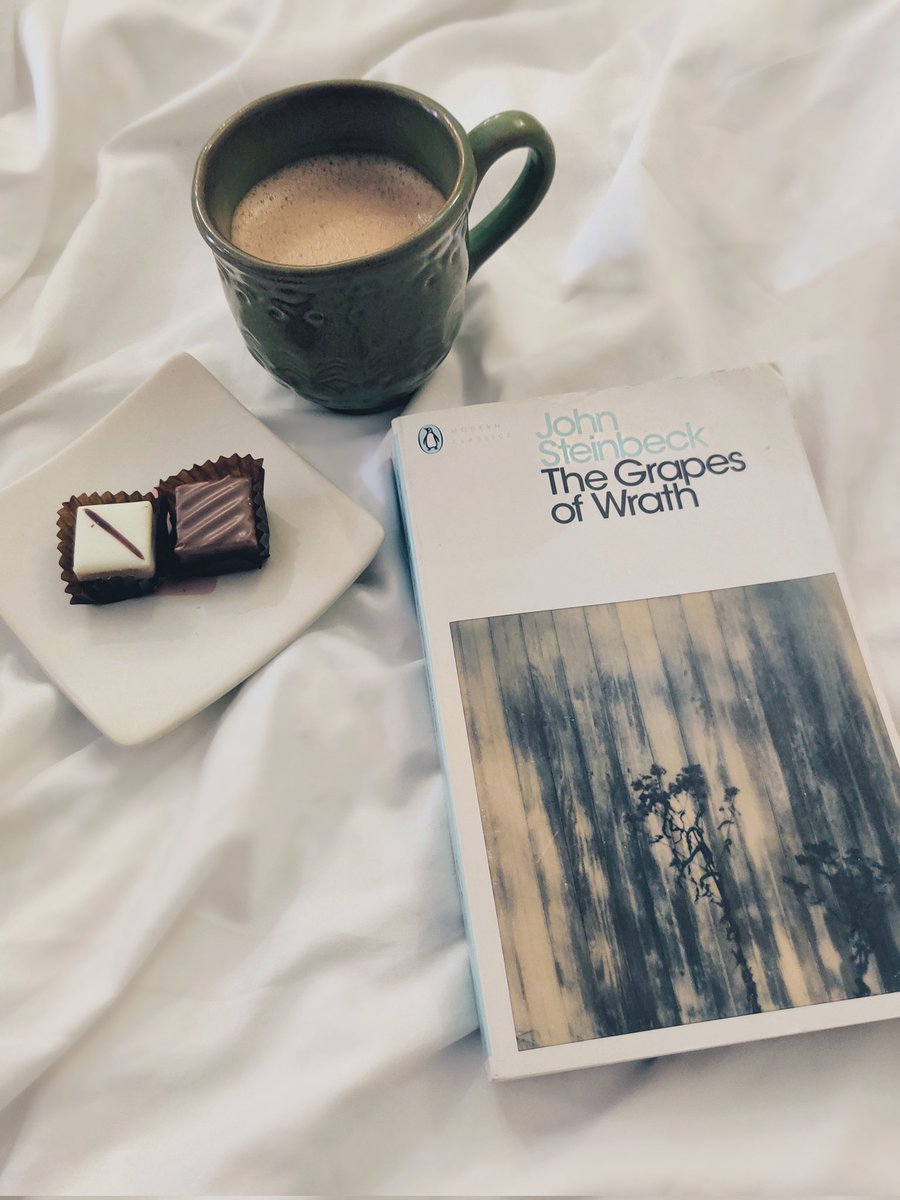 Chocolate. Coffee. Book.
You know... the essentials!