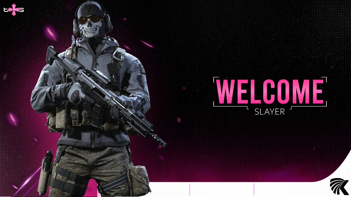 🆕 Merci à Slayer de nous rejoindre comme Joueur pour la line-up TLS Arsenic ! 👤🔥