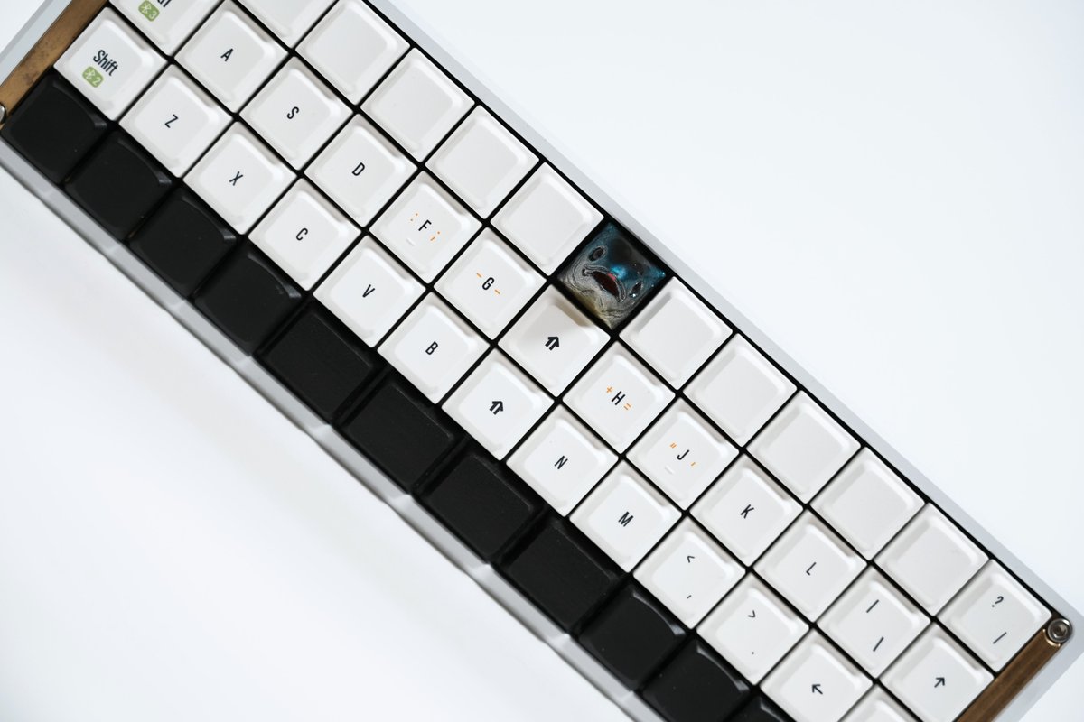 ビーム「ギャワ！！」
Keyboard: GoForty O51Go
Switch: Lofree Specter &amp; Hades
Keycap: LAKキーキャップ、THTキーキャップ
#KEEB_PD #KEEB_PD_R273 #自作キーボード