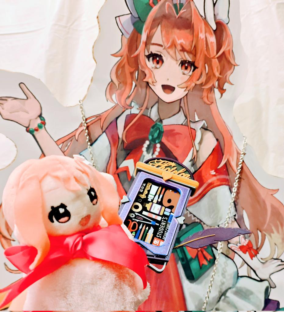 Dream_make_up_'s tweet image. りたぬ〜「きょうはムサビげいさい2025にあそびにきてくれてありがとぬ！
またあえるひをまってるぬ〜♥」
#ムサビ芸祭2025出店企画 #maufes2025 #maufes2025参加者