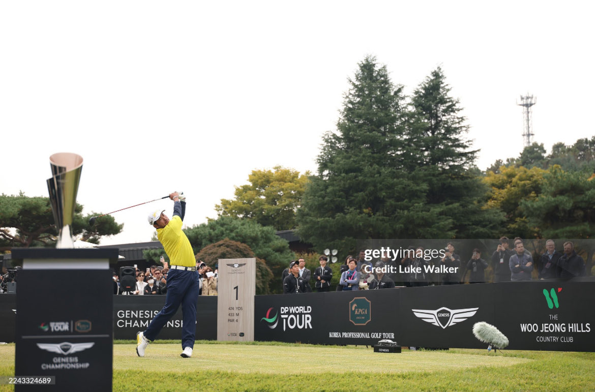 TrackingHideki's tweet image. TOP 10 FOR HIDEKI ✅✅

After starting with 3 straight bogies, he fights back to shoot a 70 and finish T7. His first top 10 since his win at The Sentry!

A fun debut week in Korea! 🇰🇷