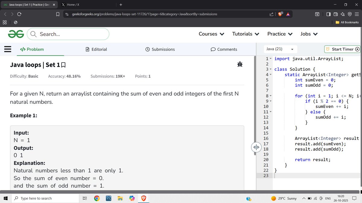 chiya_pandey's tweet image. Java loops | Set 1
#geeksforgeeks #100daysofjava