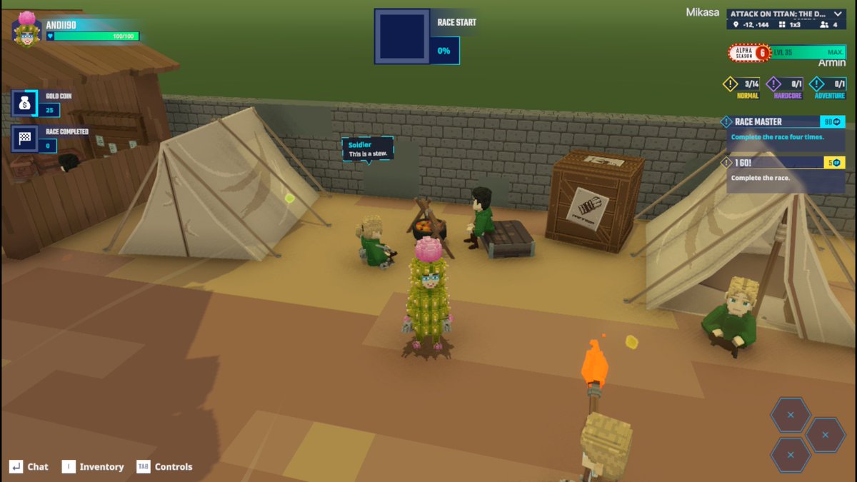Andii90x's tweet photo. I hope you have an appetite, because somethin's cookin' in @TheSandboxGame  https://t.co/EVaw7jMTxi https://t.co/pRvaTBzk4I