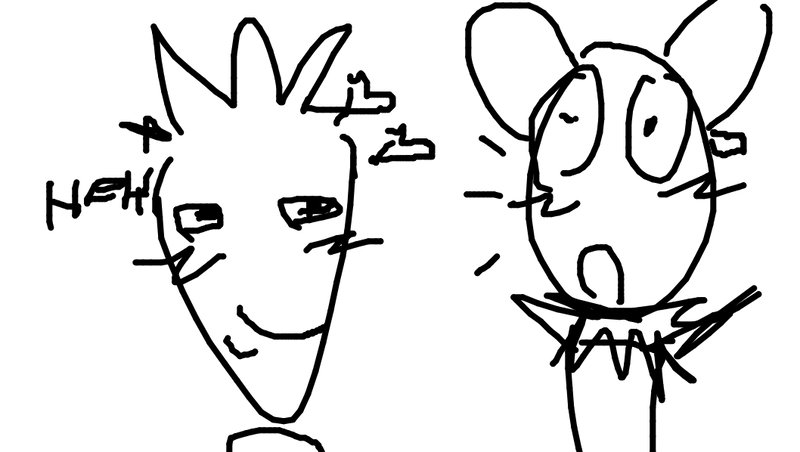 ATLVGYuri's tweet image. &quot;DRAW BERRYFUNNTY PLS!!&quot; And also this gimmic. Very very very cute Very yaoiful thank you how do i beat them todeatht