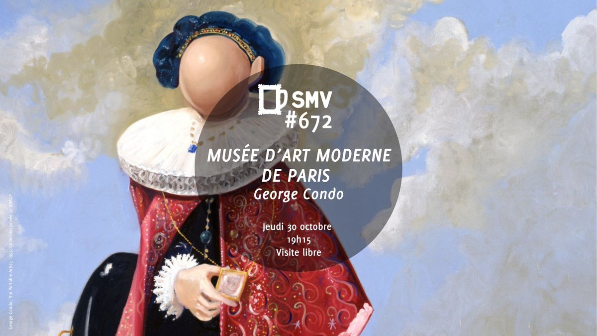 [#SMV672] 📅 #Avosagendas
Ce jeudi 30/10 à 19h15, RDV au <a href="/MAM/">MAM</a> pour découvrir la + importante exposition à ce jour de l'œuvre de l’artiste George Condo ! 🤩
👉+ de 200 des plus emblématiques de ses œuvres vous attendent...
👀+ d'infos : fb.me/e/8B9c12oyf
#ExpoGeorgeCondo