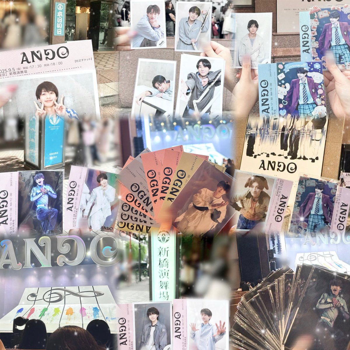 ANDOお疲れ様でした！千井野くんが出演してた時間ぜーんぶ宝物( т_т )⭐️💫毎公演とっても楽しかったー！
会ってくれたお友達のみんなありがとう😻