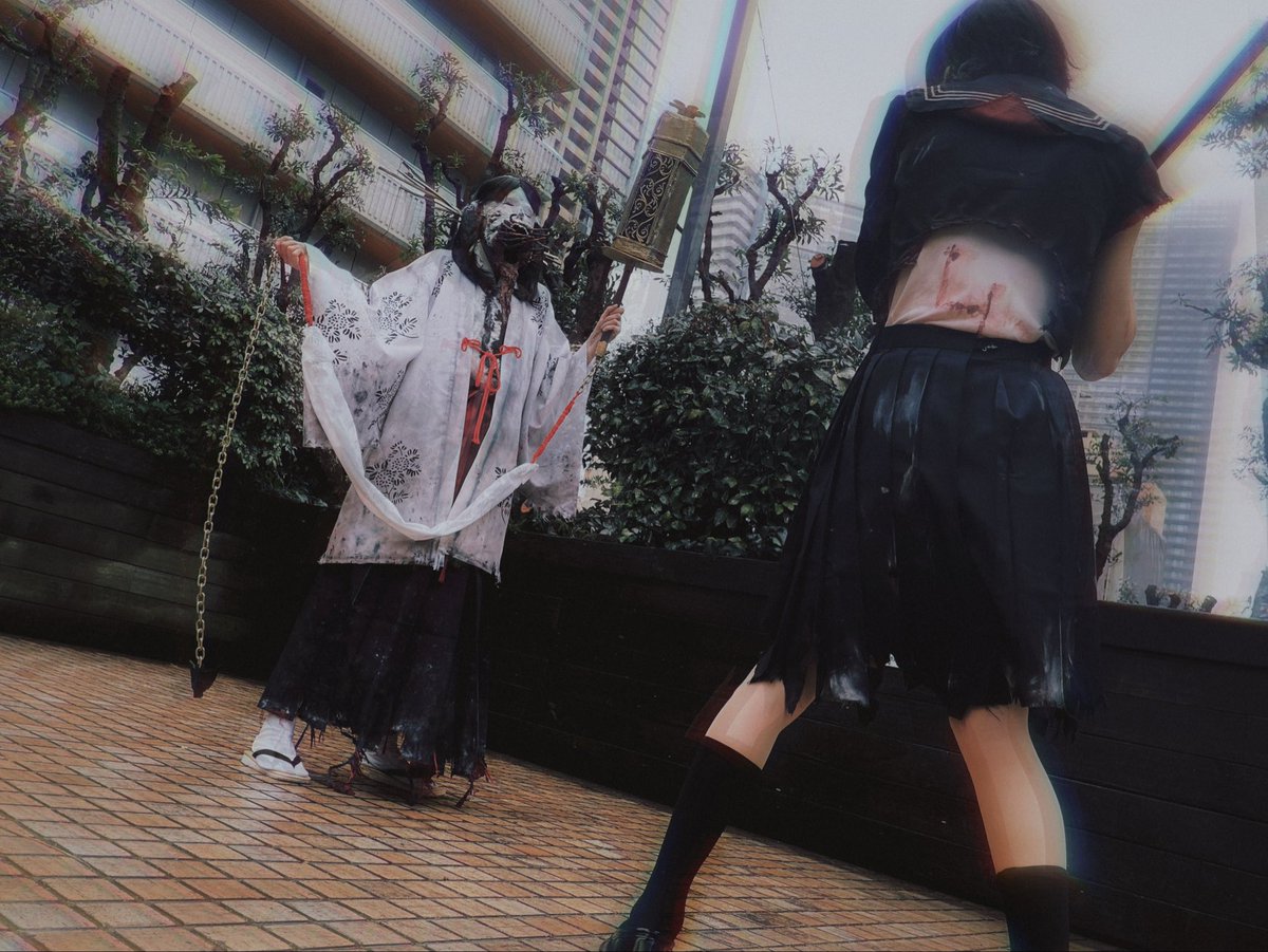 廻廊の最奥部
  咲子らしきもの 対 雛子
 #サイレントヒルｆ  #silenthillf