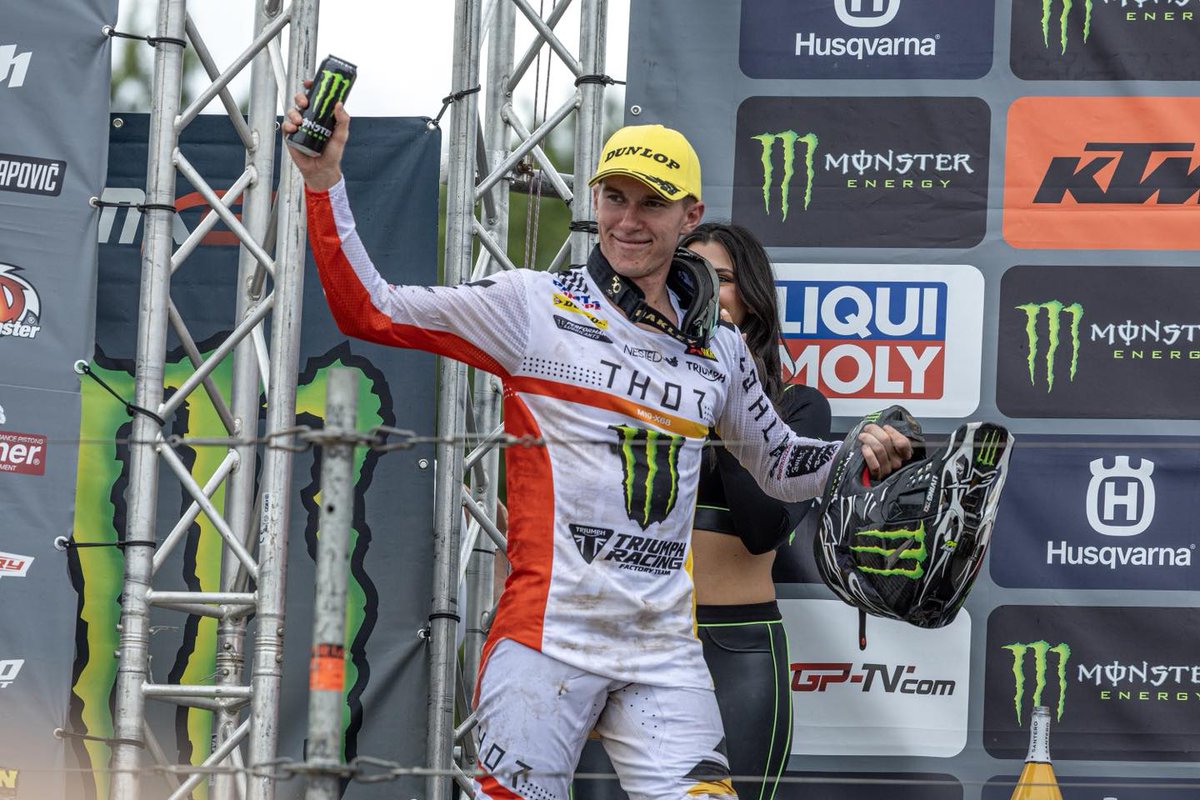 mxgpstatistics's tweet image. MX2 GP Podiumplaatsen '25 na R20:
15x Nederland
14x Italie
13x België
12x Duitsland
3x Frankrijk
2x Zuid-Afrika
1x Spanje 
#MXGPStatistics #Beup2date #PoweredbyKEMCO #Motorsport #MXGP #Motocross #MXGP 📷 #Triumph