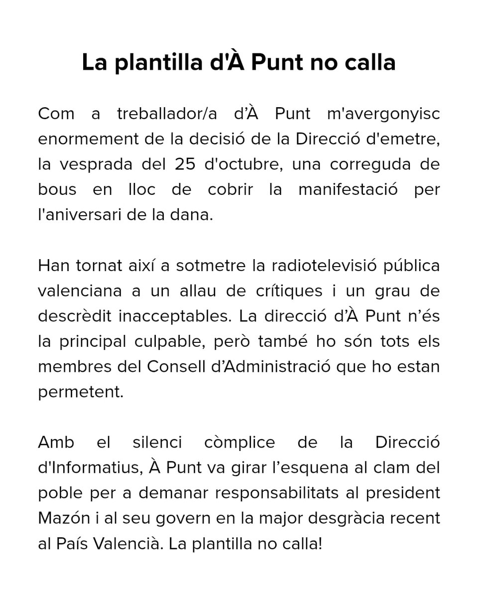Victoria Maso (@vmaso) on Twitter photo #LaPlantilladÀPNoCalla #LaPlantilladÀPNoCalla