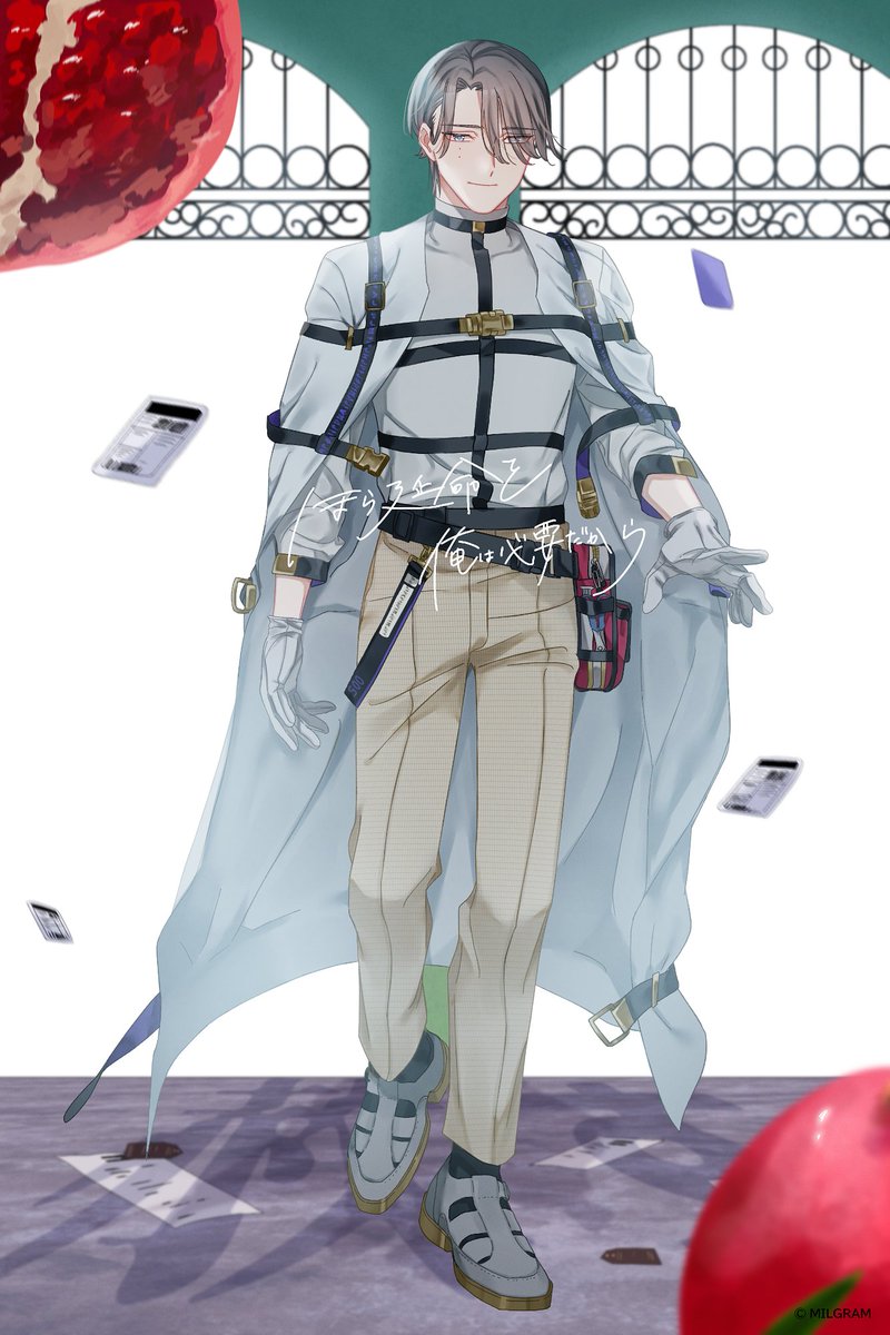 #第三十四回塗りマス
初参加です！好きな作品の線画塗れるの嬉しい…！