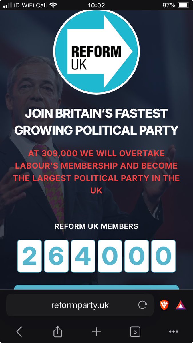ReformUKLincoln's tweet image. 264,000 members of @reformparty_uk and counting! 

Please join the Lincoln Branch here before the end of October:

donate.reformparty.uk/lincoln

Sign up to emails and come along to meetings and events.

Let&apos;s get our country back! 

#BritainNeedsReform