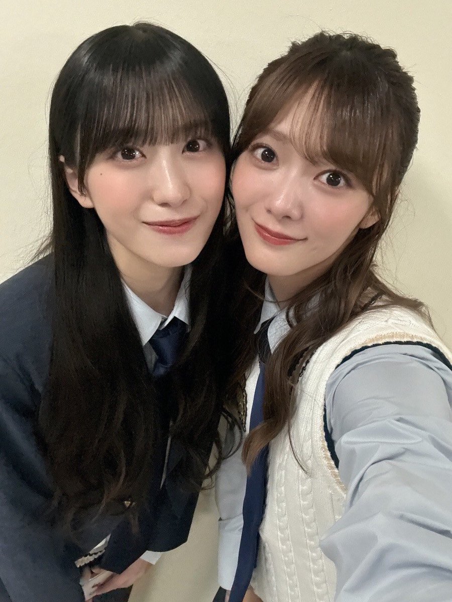 sakura_mmt_hyh's tweet image. 最近推しと推しが撮ってること多くて非常に助かっている
#森田ひかる #村井優 #田村保乃