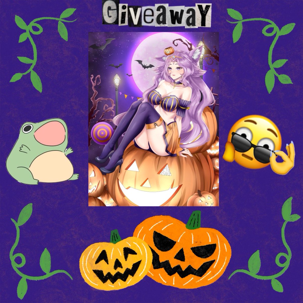 Serylia ✨ | 🔜 Japan (@seryliavt) on Twitter photo IST DAS EIN SPONTANES GIVEAWAY?! 
JA! 🎃👻 
2x die diesjährige Halloween Postkarte von @.naorisac 
Was müsst ihr tun? 
✨ Folgen 
✨ like + retweet 
✨ Kommentar: was magst du an Halloween am meisten? 
Ausgelost wird am 29.10. 
Viel Glück 🍀 IST DAS EIN SPONTANES GIVEAWAY?! 
JA! 🎃👻 
2x die diesjährige Halloween Postkarte von @.naorisac 
Was müsst ihr tun? 
✨ Folgen 
✨ like + retweet 
✨ Kommentar: was magst du an Halloween am meisten? 
Ausgelost wird am 29.10. 
Viel Glück 🍀