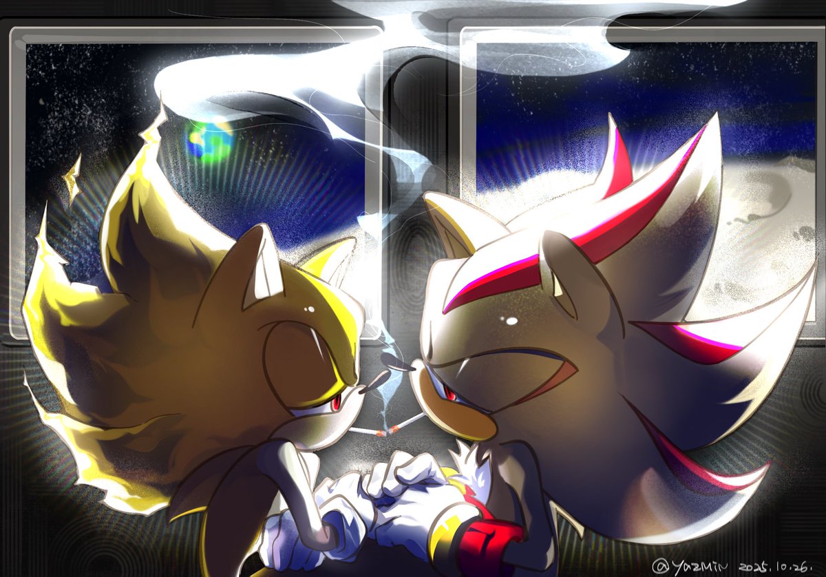 Yazminnn53's tweet image. #shadnic #sonadow
